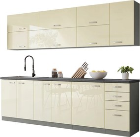 Conjunto de cozinha modular Multi Cream 123