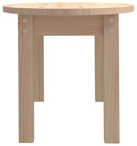 Mesa de centro 80x40x35 cm madeira de pinho maciça