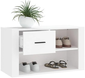 Sapateira 80x35x45 cm derivados de madeira branco
