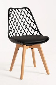 Pack 6 Cadeiras Mima - Preto