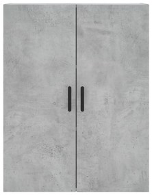 Armário alto 69,5x34x180 cm derivados de madeira cinza cimento