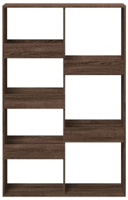 Estante 100x33x155,5 cm derivados de madeira carvalho castanho