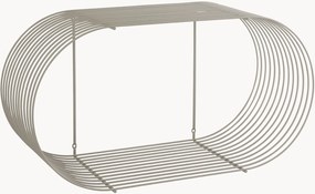 Estante em metal Curva, L 61 cm