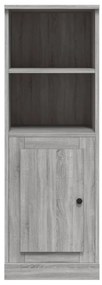 Aparador alto 36x35,5x103,5 cm derivados madeira cinza sonoma