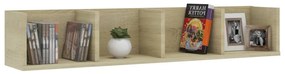 Prateleira parede CD 100x18x18cm deriv. madeira carvalho sonoma