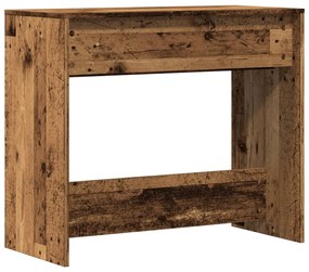 Mesa consola 89x41x76,5 cm derivados de madeira madeira velha