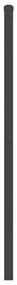 Cabeceira de cama 80 cm metal preto