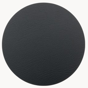 Base para copos redonda em pele Hot