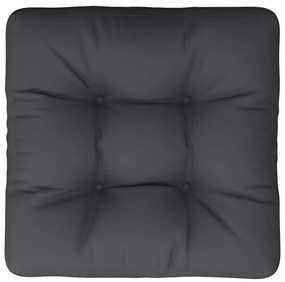 Almofadão para paletes 58x58x10 cm tecido preto