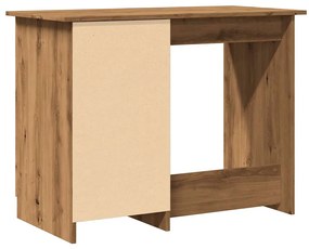 Secretária 100x50x76cm derivados de madeira carvalho artisiano