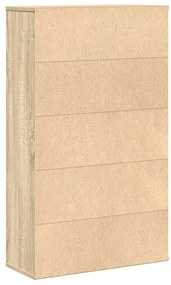 Estante 60x24x101,5 cm derivados de madeira carvalho sonoma