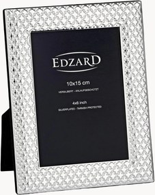 Moldura para fotos banhada a prata Ruggiano