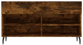 Banco sapateira 102x35x55 cm deriv. madeira carvalho fumado