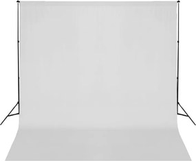 vidaXL Sistema porta-fundos 600 x 300 cm branco