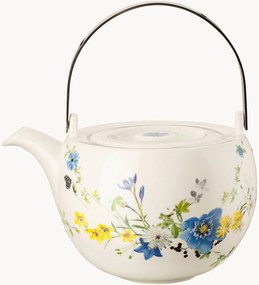 Bule de chá em porcelana fina com infusor e tampa Brillance, conjunto de 3