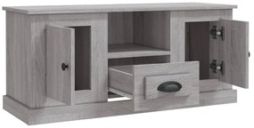 Móvel de TV 100x35,5x45 cm derivados de madeira cinzento sonoma