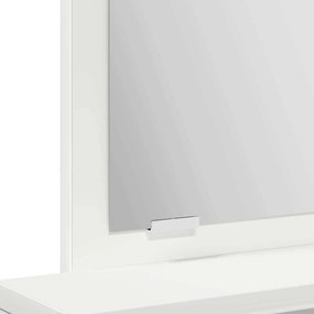 Mesa de Maquiagem vidaXL com Gavetas Branca 50x41x140 cm