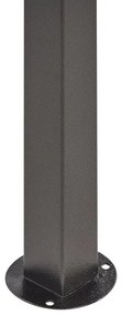 Pérgula de jardim cinzenta 240 x 148  cm NARO Beliani
