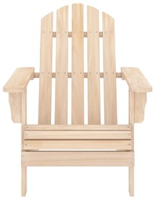 Cadeira de jardim Adirondack com mesa madeira de abeto