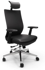 Cadeira Executiva Preta Marselha Riva Ultima Unidade