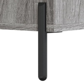 Banco sapateira 102x35x55 cm derivados madeira cinzento sonoma