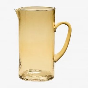 Jarra De Vidro Leomie 1,7 L Amarelo Mel - Sklum