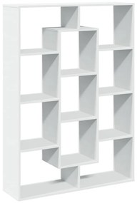 Estante 102x29x143 cm contraplacado branco