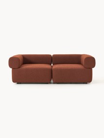 Sofá modular em bouclé Anton (2 lugares)