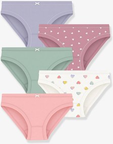 Lote de 5 cuecas PETIT BATEAU multicolor