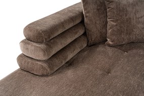 Sofá de Canto Boston – Cinzento – 303 x 190 cm