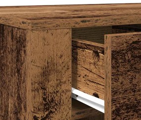 Secretária 100x49x75 cm derivados de madeira madeira velha