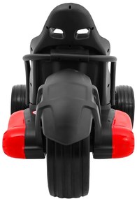 Kart elétrico para Crianças 3 Rodas 12V XR-1 Rodas Espuma EVA Vermelho