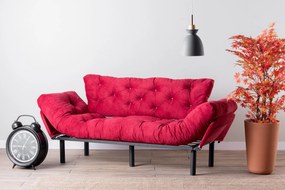 Mesas de Encastrar Stil Metal Ferforje – Carvalho/Preto – 46x62x33 cm,