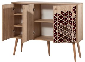 Console Mega – Carvalho Sonoma – 120x90x36 cm