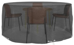 Capas p/ mobília de jardim 2 pcs c/ 10 ilhós Ø260x90 cm redondo