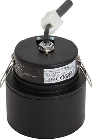 Foco Encastrável Moderno Preto GU10 50mm - Echo