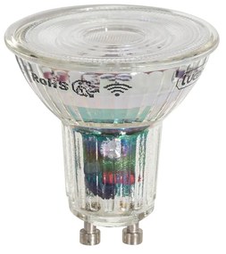 Set van 5 Smart GU10 50mm LED lampen helder 4.8W 400 lm 1800-6500K