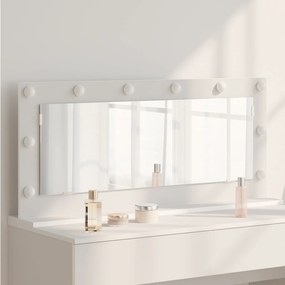 vidaXL Espelho de Vanity com Luzes LED Branco 100x45x18 cm