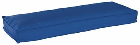 vidaXL Almofada para Palete Banco Azul Royal 120x40x8 cm Tecido Oxford