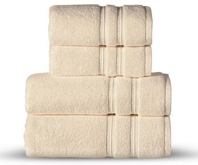 Toalhas 100% micro algodão C/ 550 gr./m2 -  CONFORT marca Devilla: BEGE 47 2 TOALHAS 100x150 cm