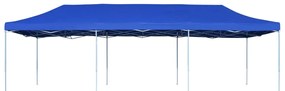 Tenda para festas pop-up dobrável 3x9 m azul
