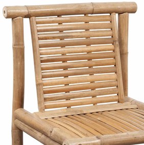 Bancos de bar 2 pcs bambu