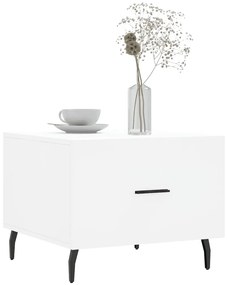 Mesa de centro 50x50x40 cm derivados de madeira branco