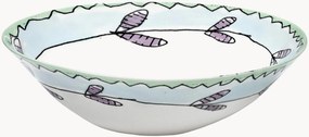 Taças em porcelana Fine Bone China Midnight Flowers, conjunto de 2