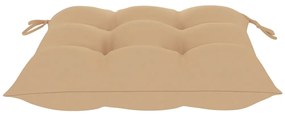Cadeiras de jardim dobráveis 8 pcs c/ almofadões acácia maciça