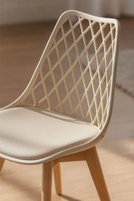 Pack 4 Cadeiras Mima - Beige