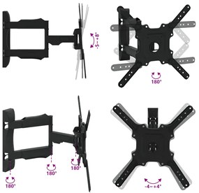 Suporte de parede p/ TV ecrãs de 32-55" Max VESA 400x400mm 35kg