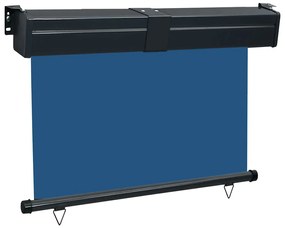 Toldo lateral para varanda 125x250 cm azul