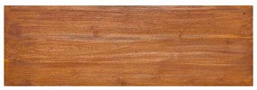 Armário de parede TV 90x30x30 cm madeira de teca maciça