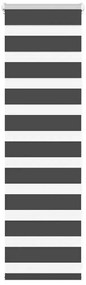 Cortina de zebra 50x100 cm largura do tecido 45,9 cm poliéster